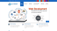 Desktop Screenshot of gtechwebsolutions.com